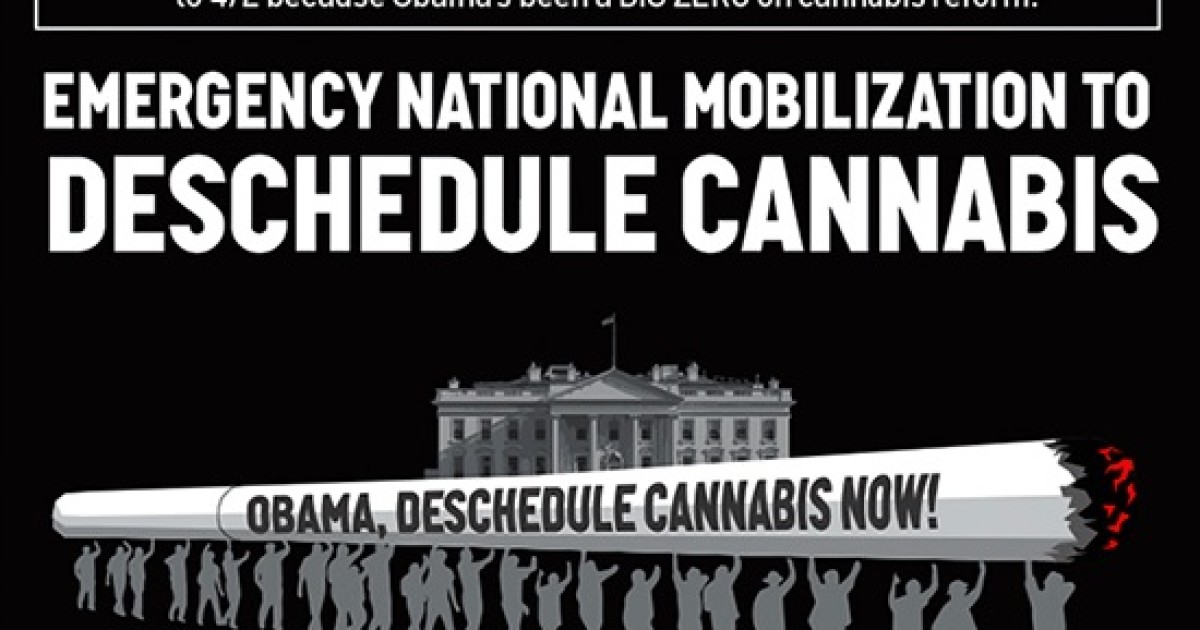 Marijuana Activists to Light Up in Front of White House Saturday