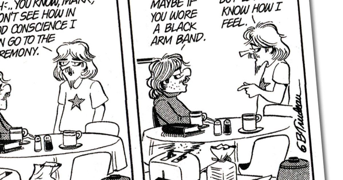 Verdict on ‘Doonesbury’