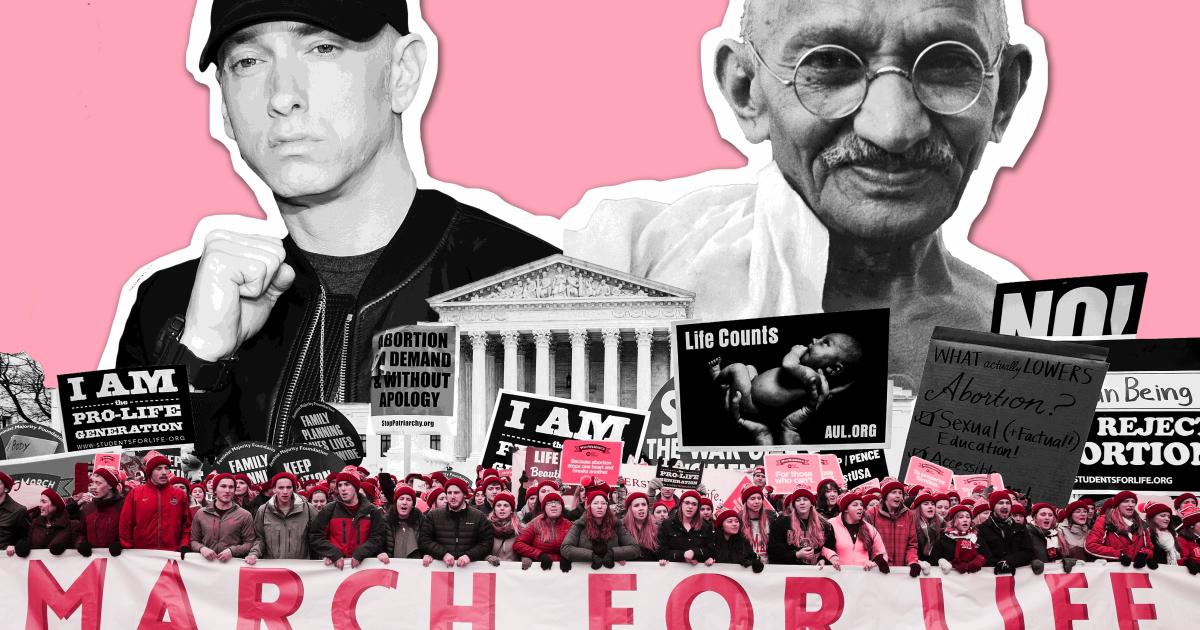 Eminem and Gandhi Are Right