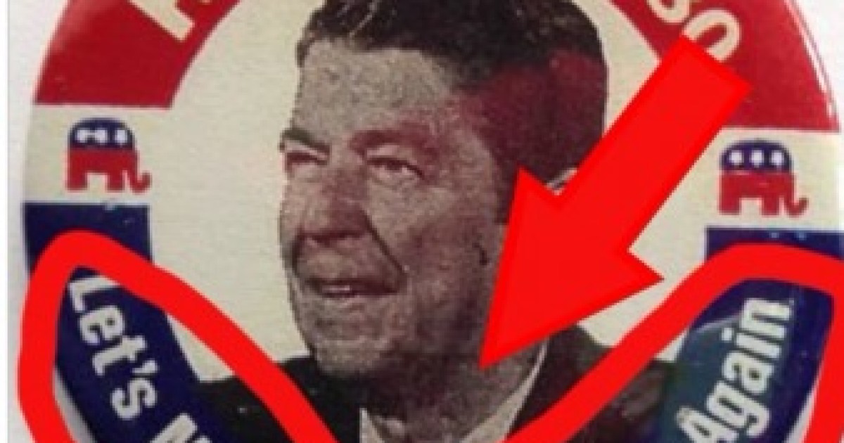Donald Trump Mocks Republicans For Using A Phrase That He Took From Reagan