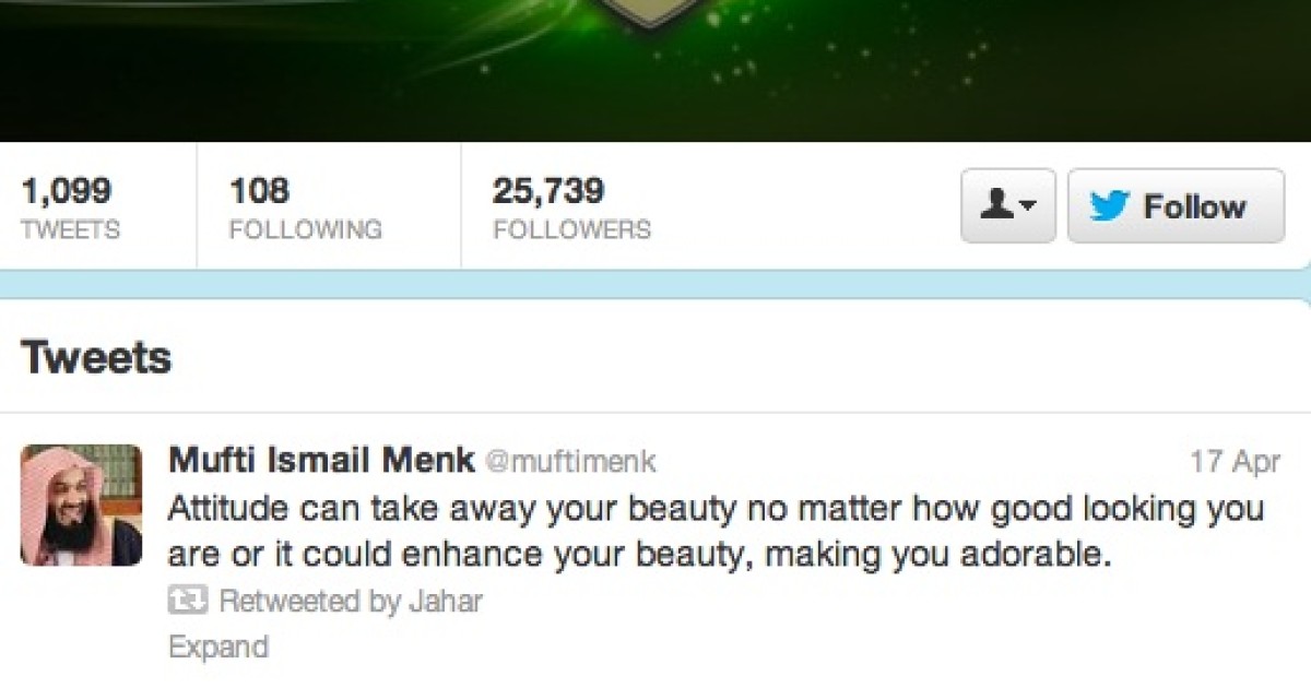 Suspect's Twitter Account
