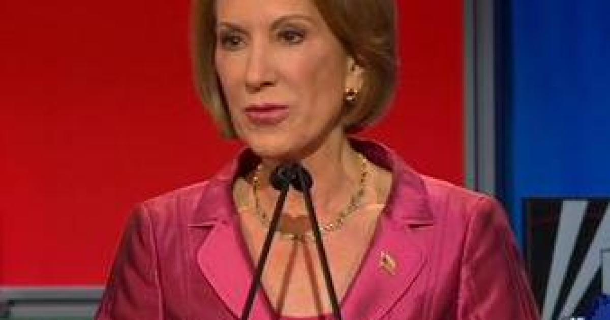 Carly Wins Undercard Debate