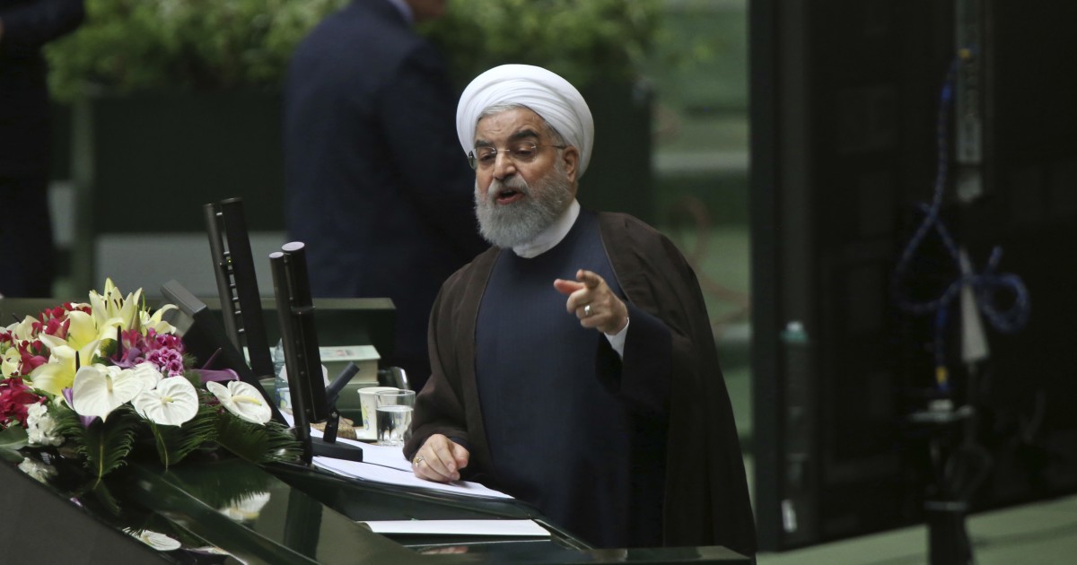 Iranian President Rouhani Threatens to Dump Nuclear Deal in Response to U.S. Sanctions