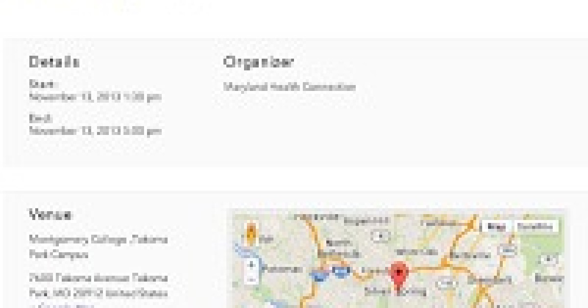Maryland Postpones All Obamacare Small Business Forums