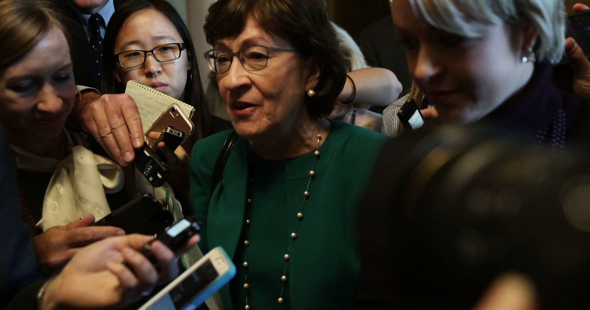 Susan Collins Opens Up About SCOTUS Deliberations