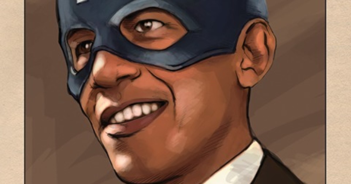 Barack 'Captain America' Obama