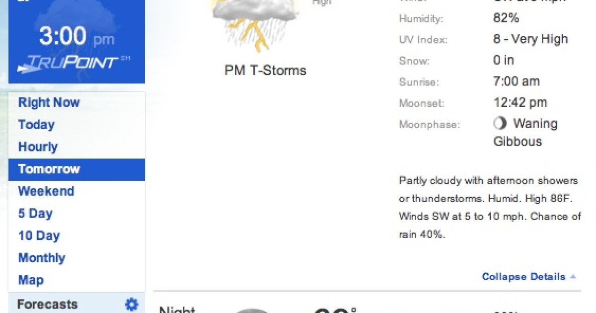 30 Percent Chance of Rain Moves Obama Speech Indoors