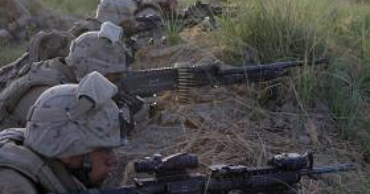 U.S. Marine Walks Away from Head Shot in Afghanistan