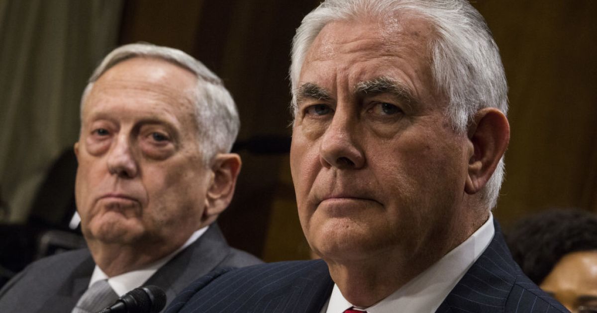 Senators Debate Mattis and Tillerson over Authorizing Military Force