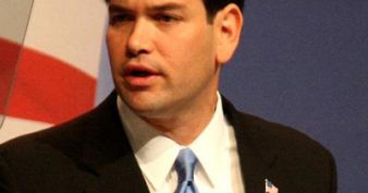 Rubio Hits Crist Back
