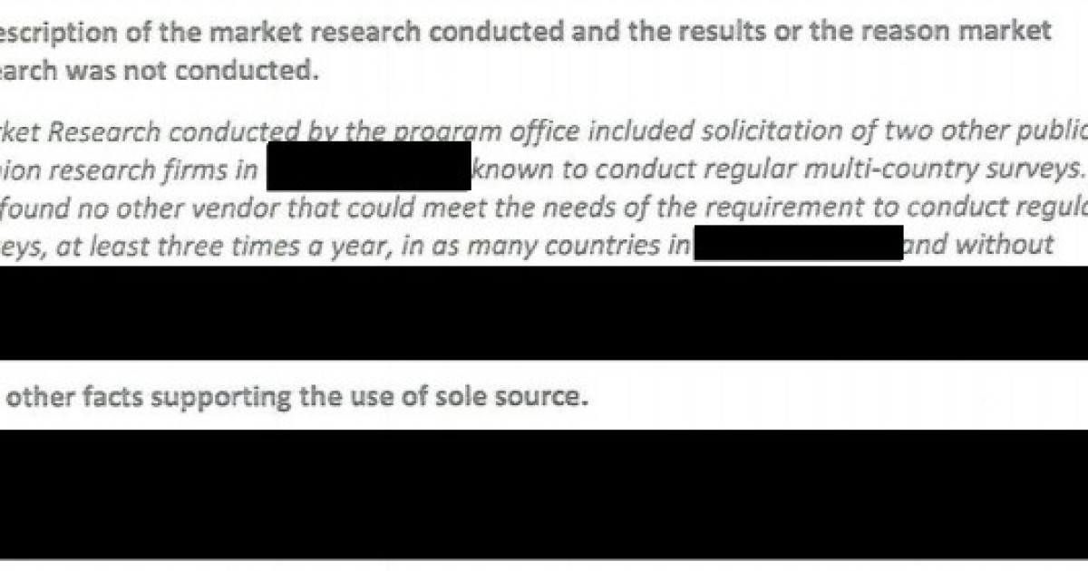 State Dept. Spends $541K on 'Arab' Opinion Polls Overseas