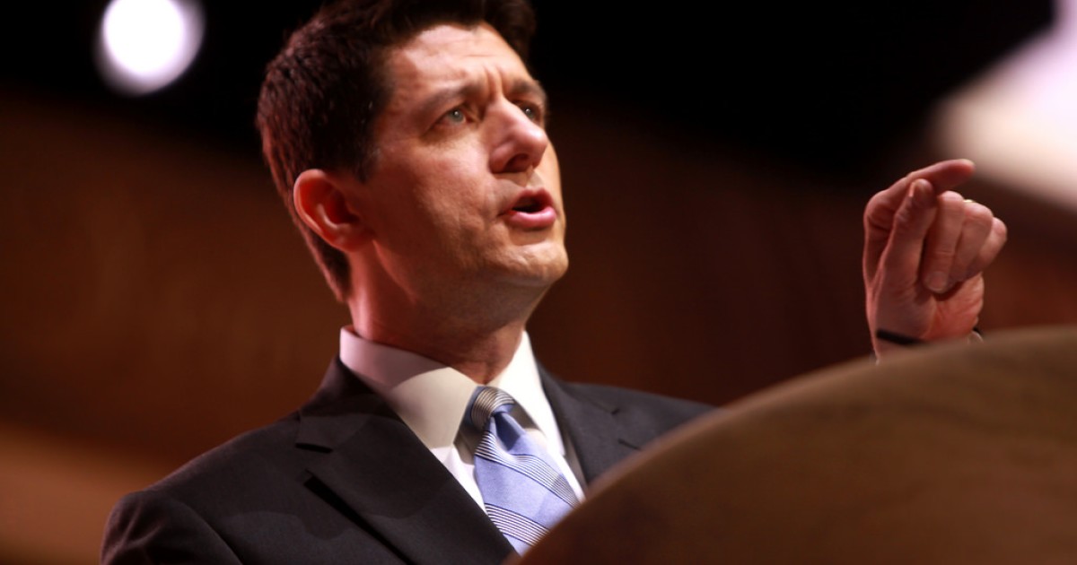 Trump Versus Ryan Carries Interest