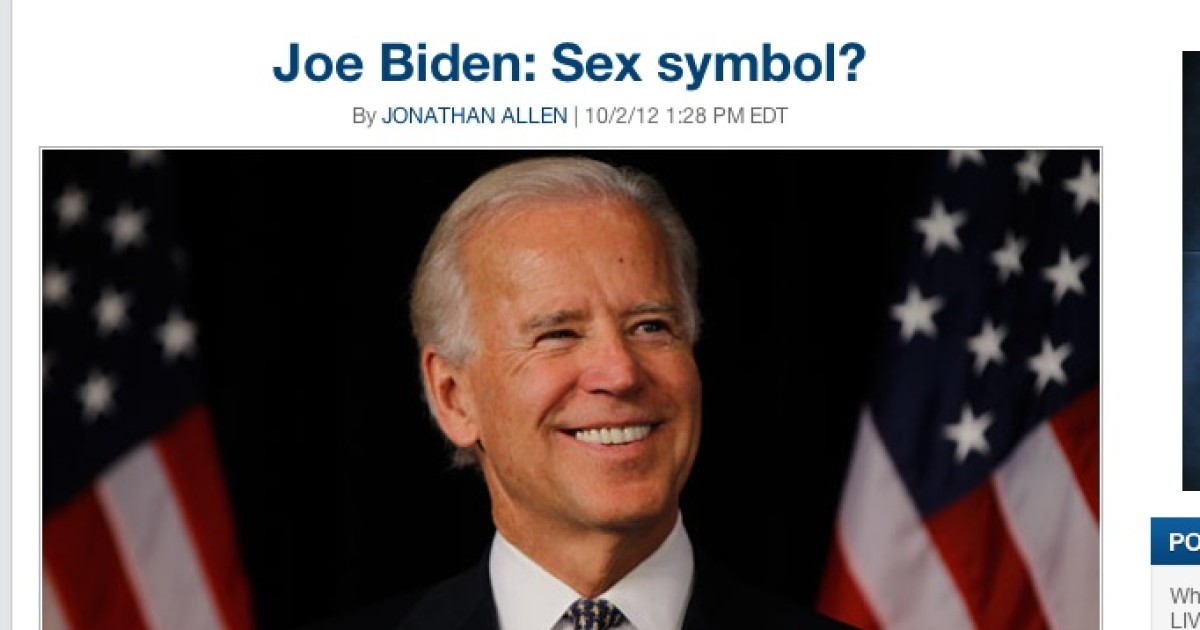 Politico Investigates: 'Joe Biden: Sex Symbol?'