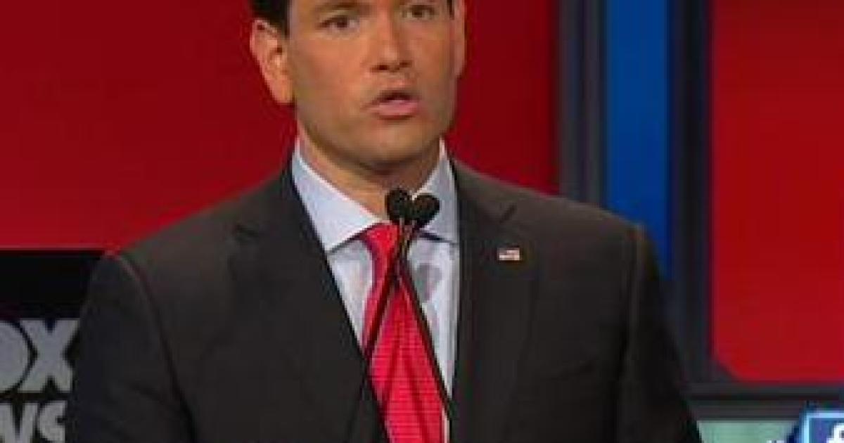 Rubio Wins the Main Event