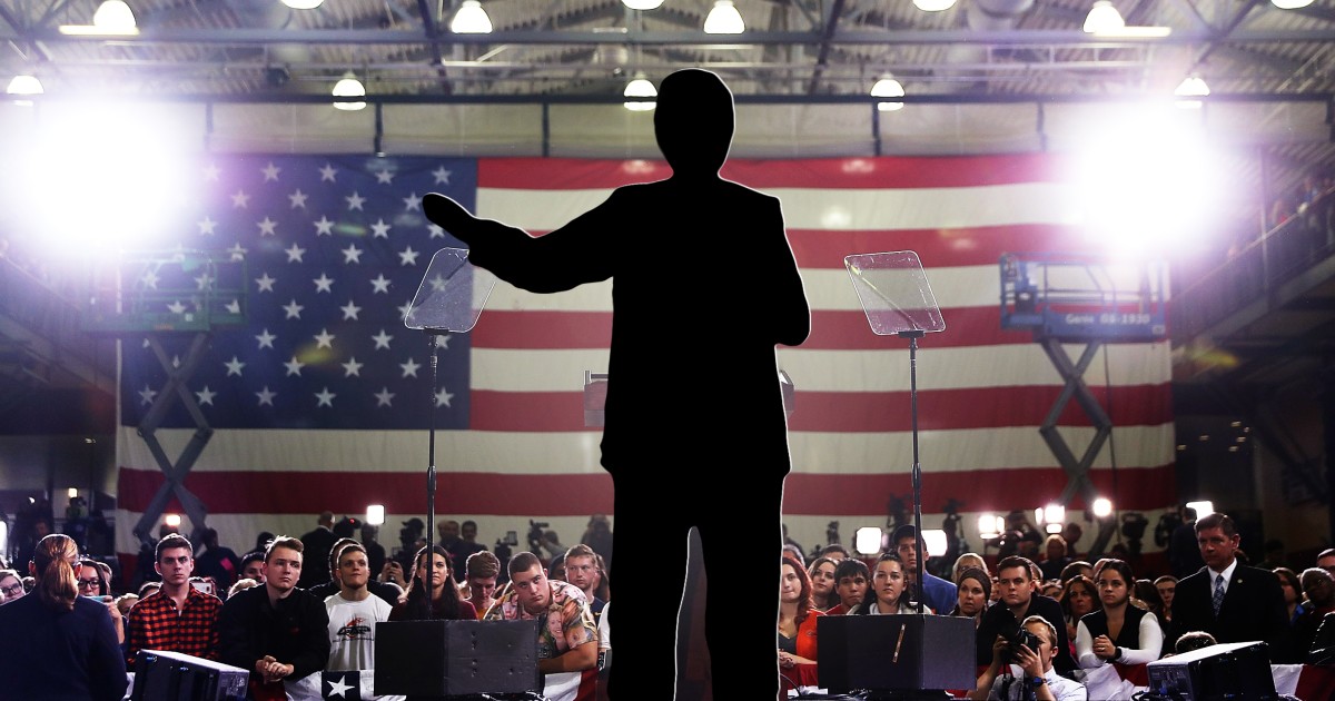 A Speech in Search of a Candidate