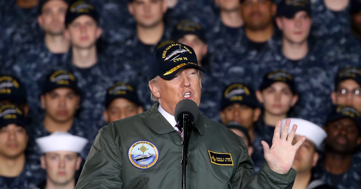 Trump's Defense Buildup Is As Real As the Wall