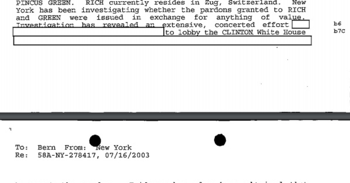 FBI Releases 500 More Pages of Clinton Foundation Investigation Documents