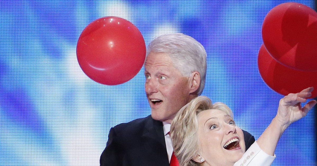 Weird Week in (Internet) Politics: Bill Clinton Loves Balloons, Bernie Lost His Speech, And Terry McAuliffe Lets Loose