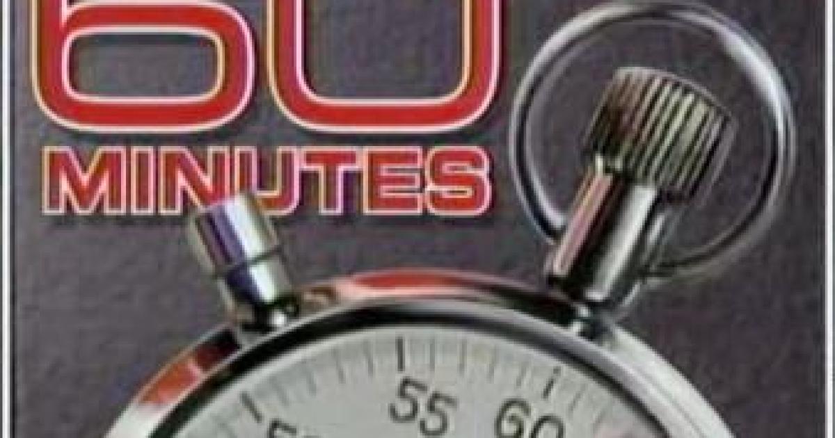60 MinutesSteers Christians Against Israel