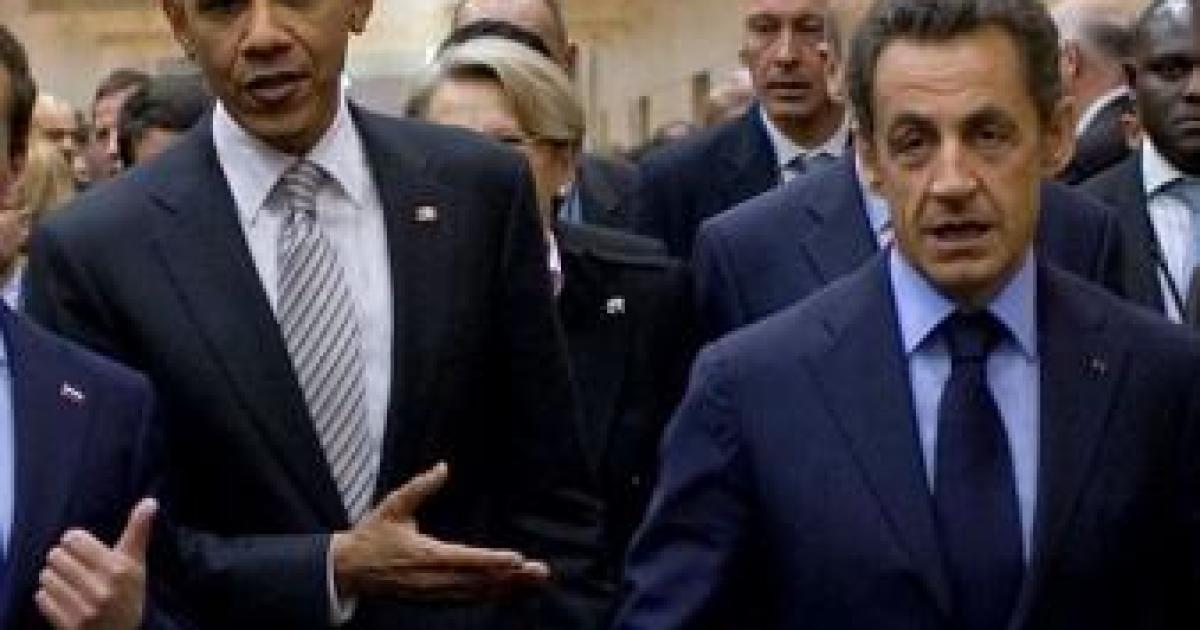 Obama Says Bye to Sarkozy, 'Very Best Wishes ... [in] Future Endeavors'