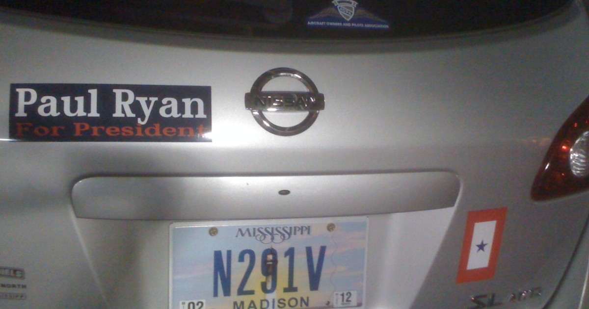 Paul Ryan 2012 in ... Mississippi!
