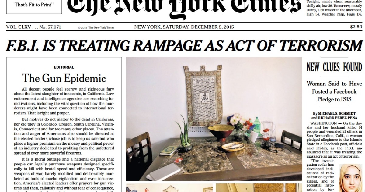 Special Saturday Front-Page Editorial Podcast!