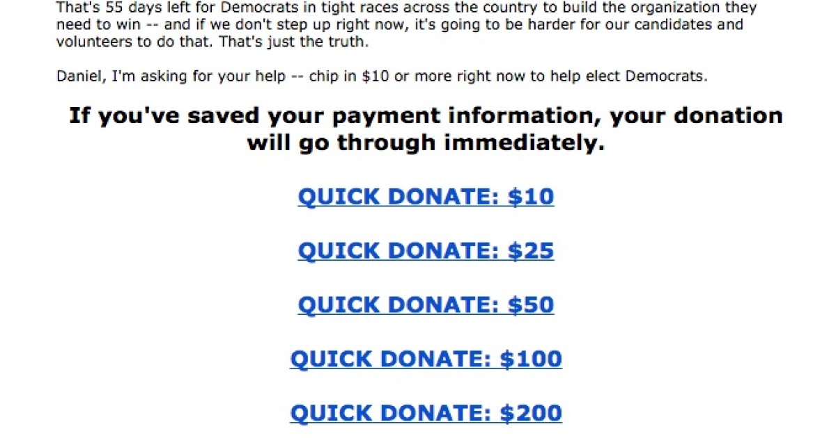 Obama Asks for Donations Before ISIS Speech