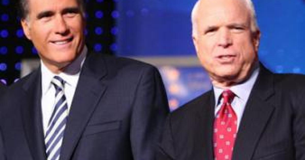 Romney and McCain: Together Again for the Very First Time