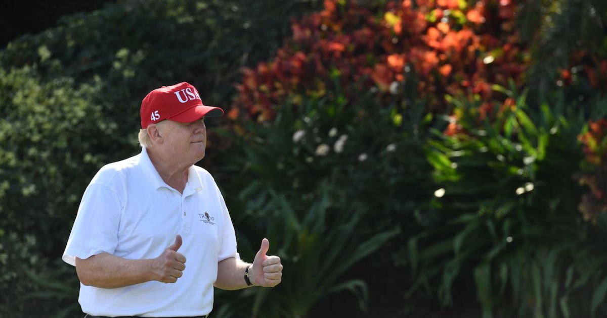 Trump's Approval Rating Is the Highest It's Been in Eight Months