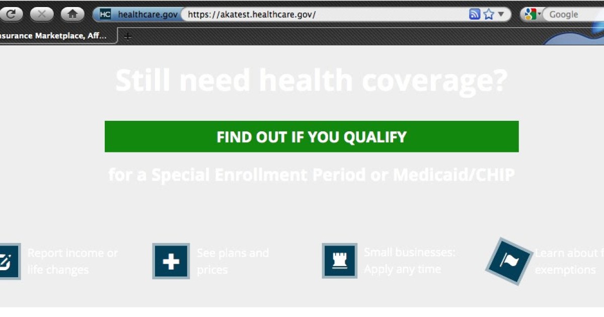 After Hack Attack, Test Version of Healthcare.gov Still Exposed