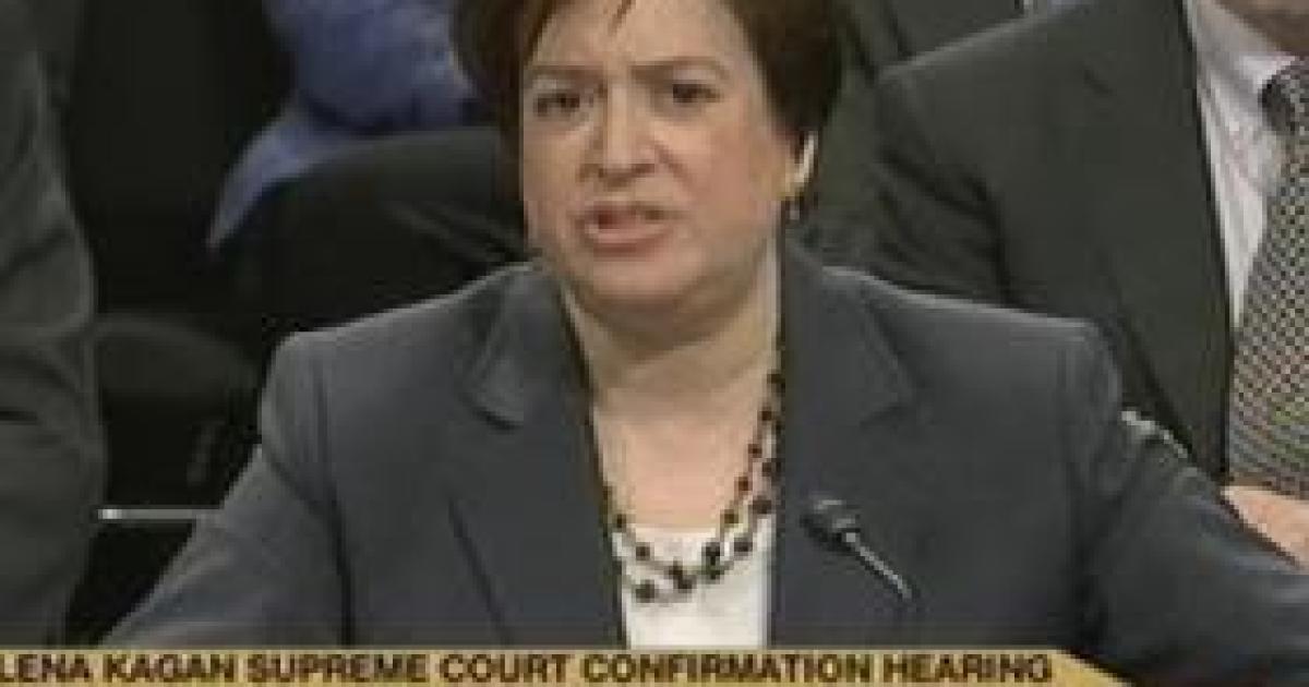 Reid Wants Vote on Kagan before August Recess