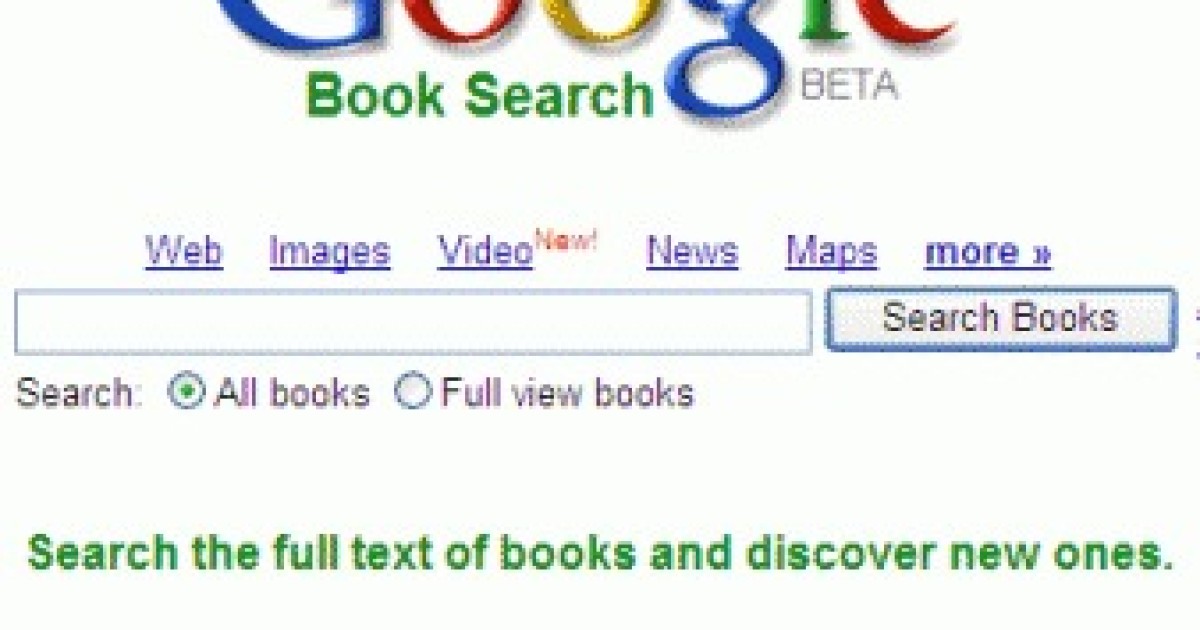 Google Books: Finished?