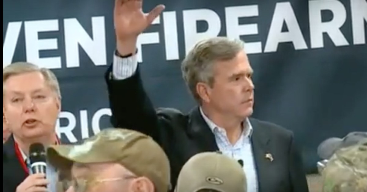 Bush Campaign Continually Pressed on Whether He'll Drop Out