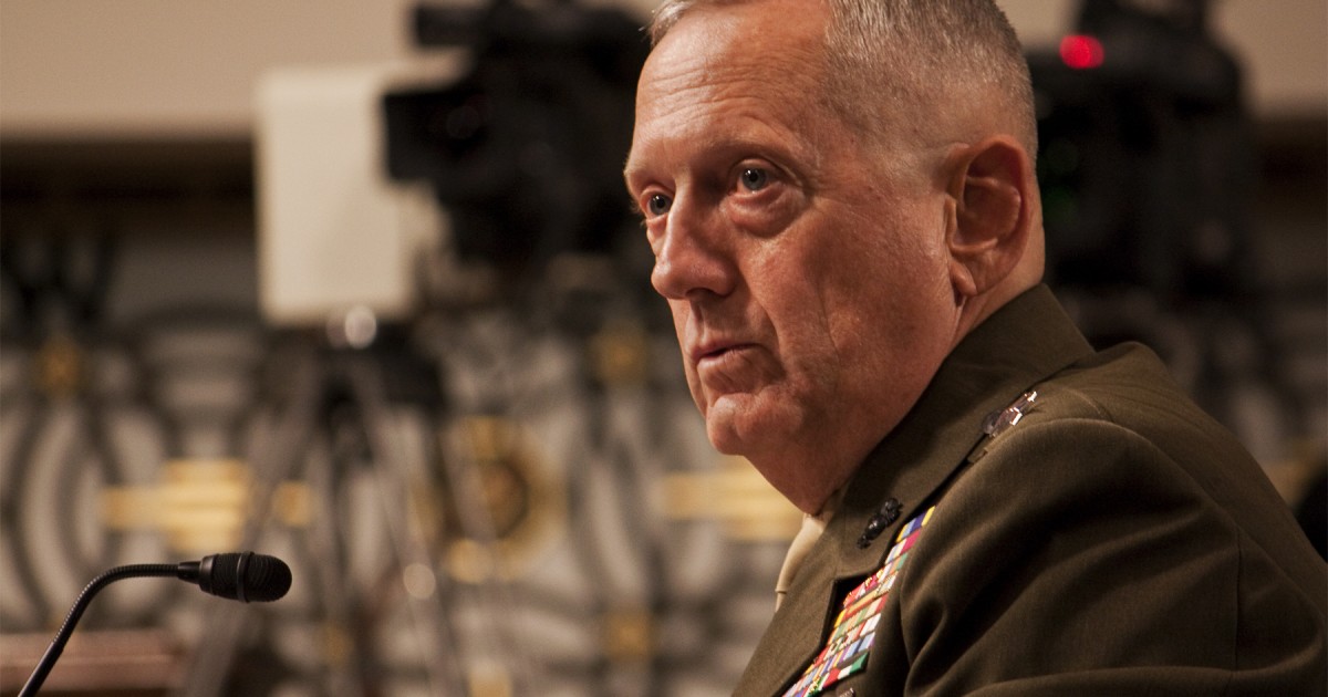 Mattis on Preparing for War