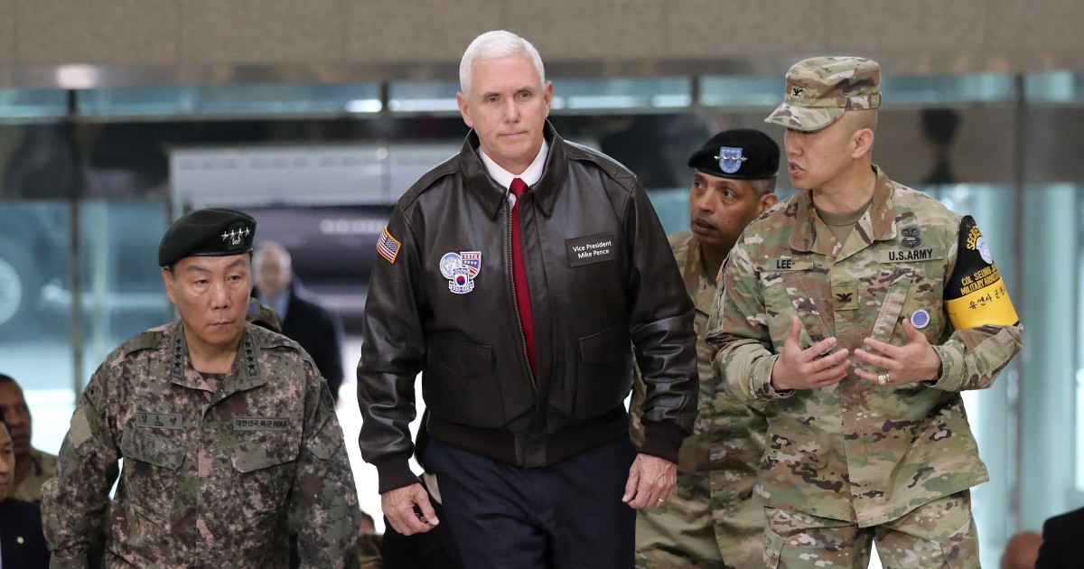 Pence Visits DMZ As Administration Recommits to Curbing North Korea's Nuke Program