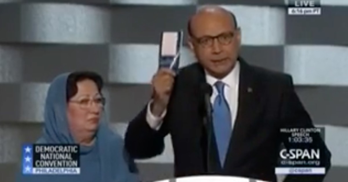 Father of Bronze Star, Purple Heart Recipient to Trump: 'Have You Even Read the Constitution?'
