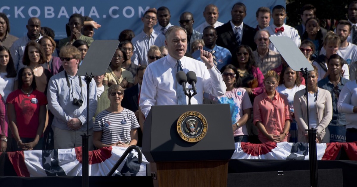 Clinton Selects Kaine for VP
