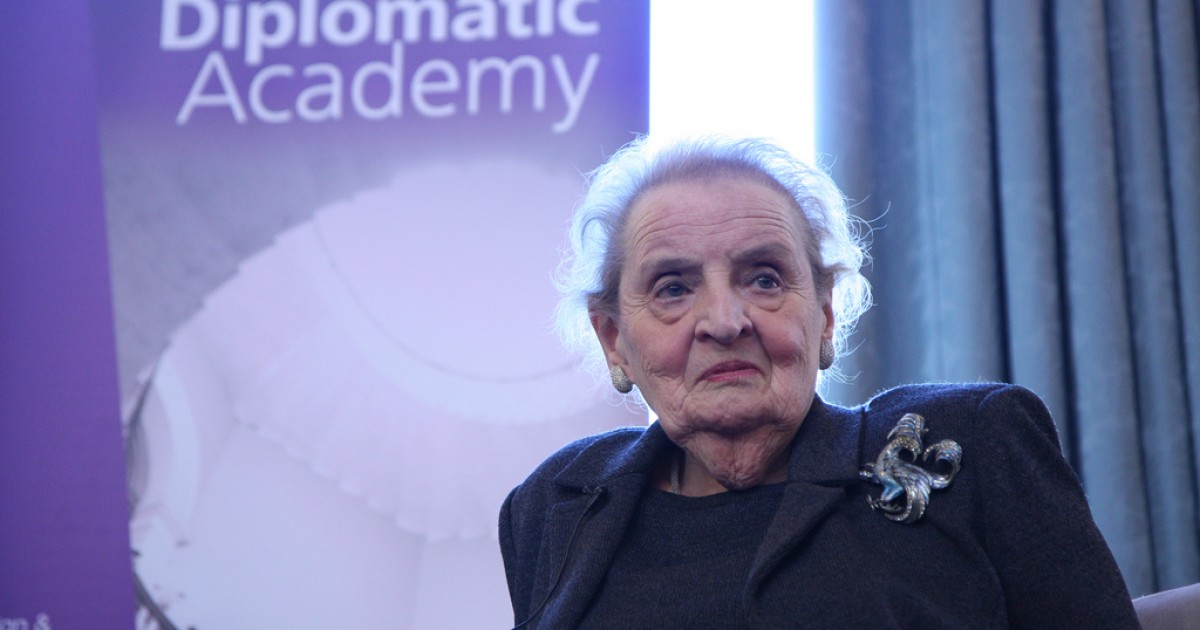 Madeleine Albright: 'There's a Special Place in Hell for Women Who Don't Help Each Other'