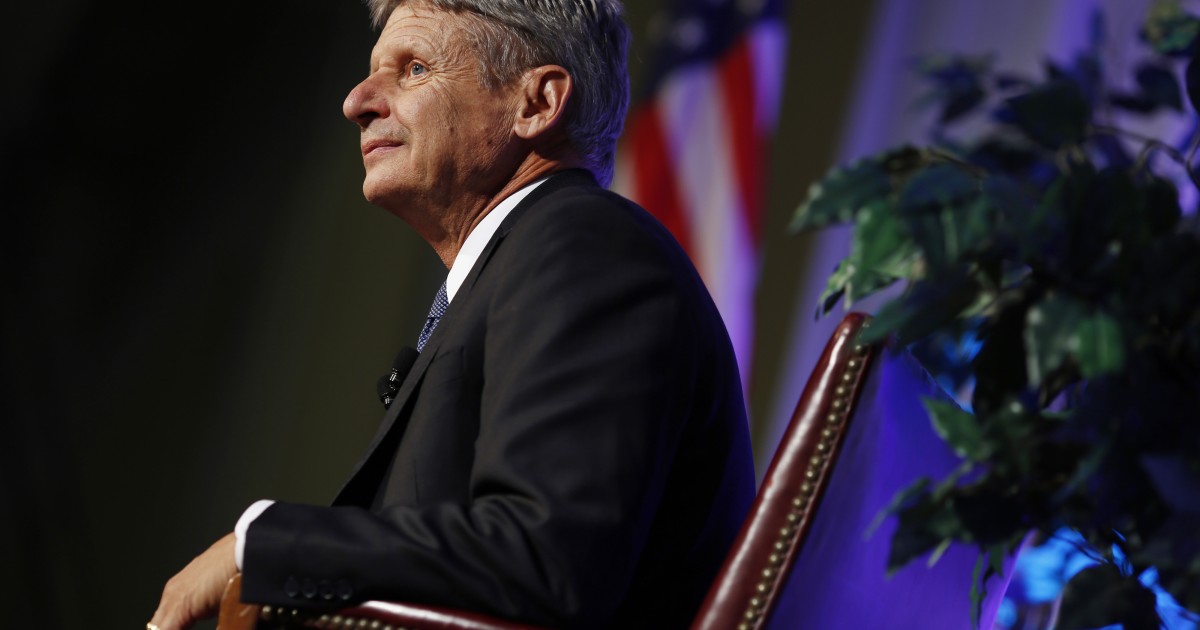 Gov. Gary Johnson: I Smoked Marijuana from 2005 to 2008