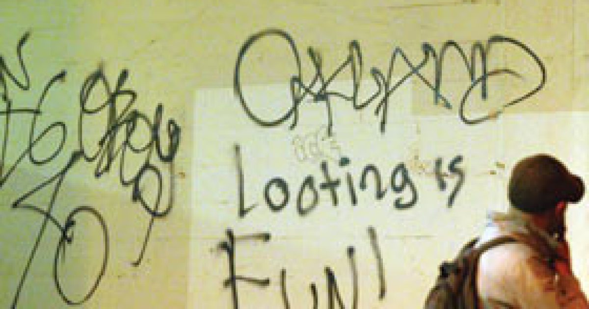 Excusing the Oakland Rioters