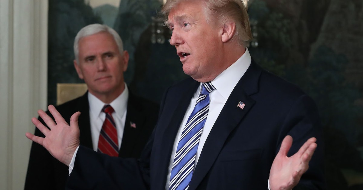 Trump Complains About 'Ridiculous Situation,' Signs Spending Bill Anyway