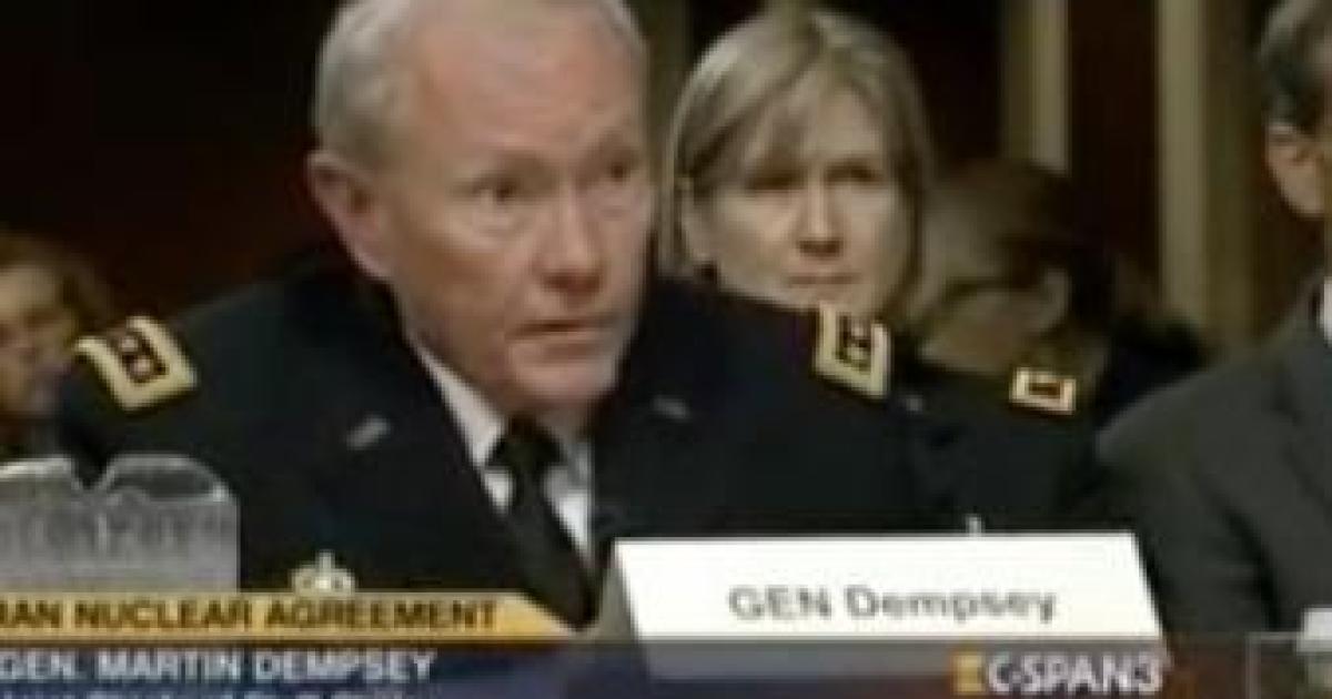 Top General: I Was Against Lifting Ban on Weapons and Ballistic Missiles for Iran