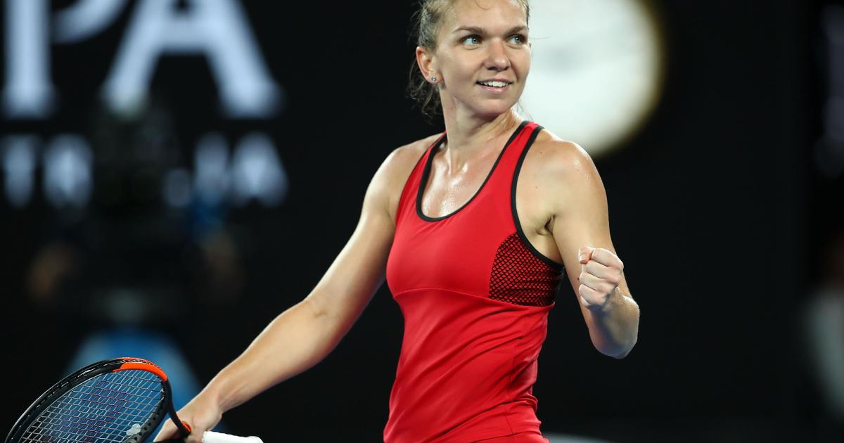 Simona Halep Digs Deep