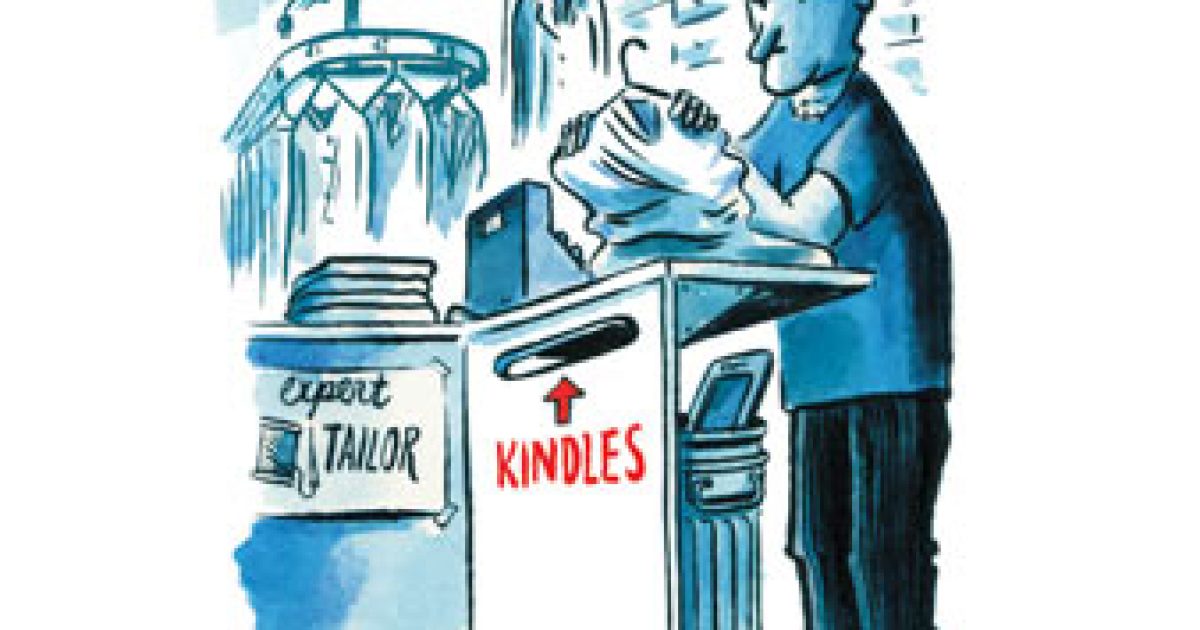 Kindle at the Cleaners