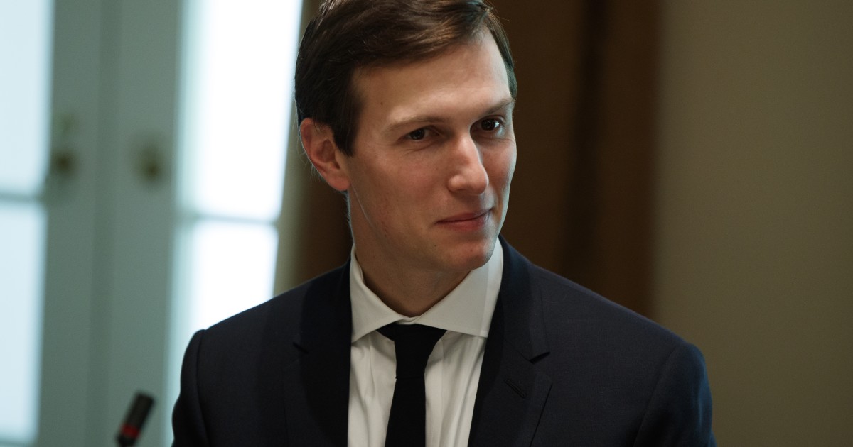 Jared Kushner to Return to Middle East for Peace Talks, White House Says