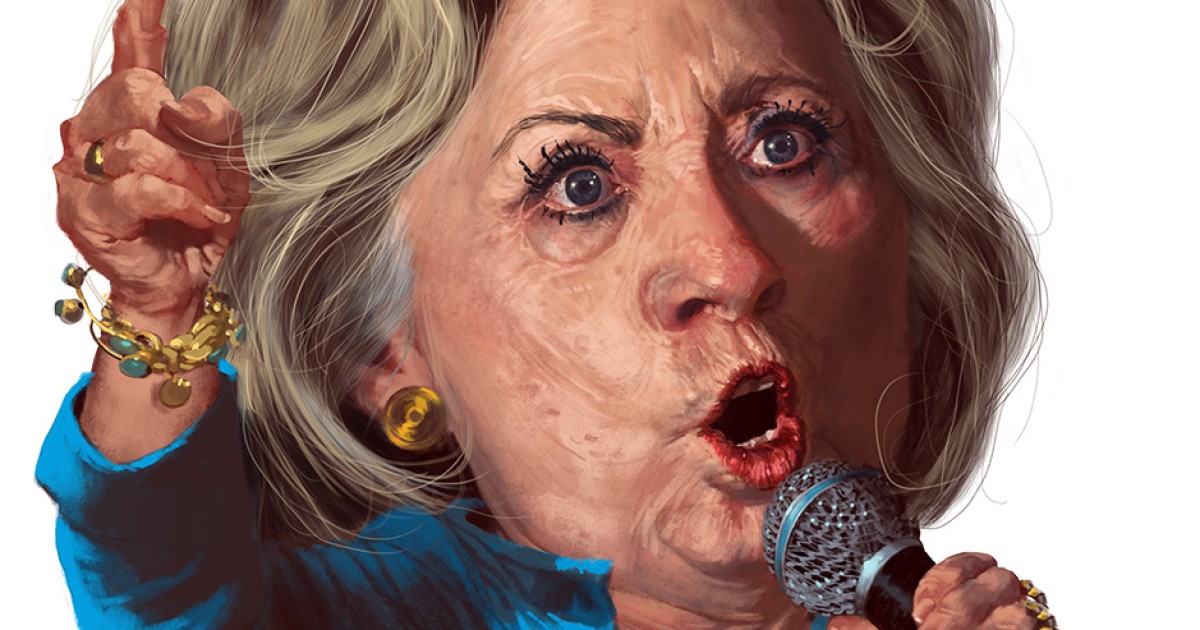Hillary Clinton: "Why Aren't I 50 Points Ahead of Trump?"
