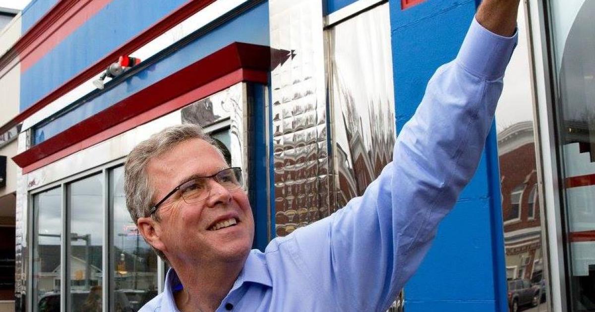 Jeb Tries Shouting
