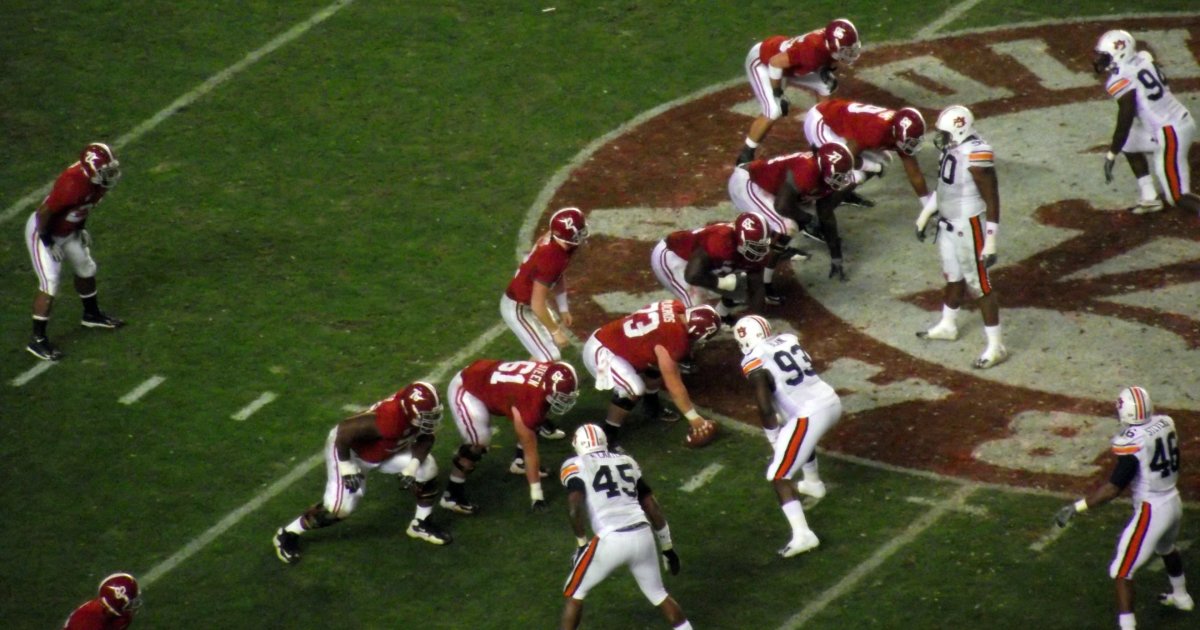Alabama Was the Top Team in the Past Five Years