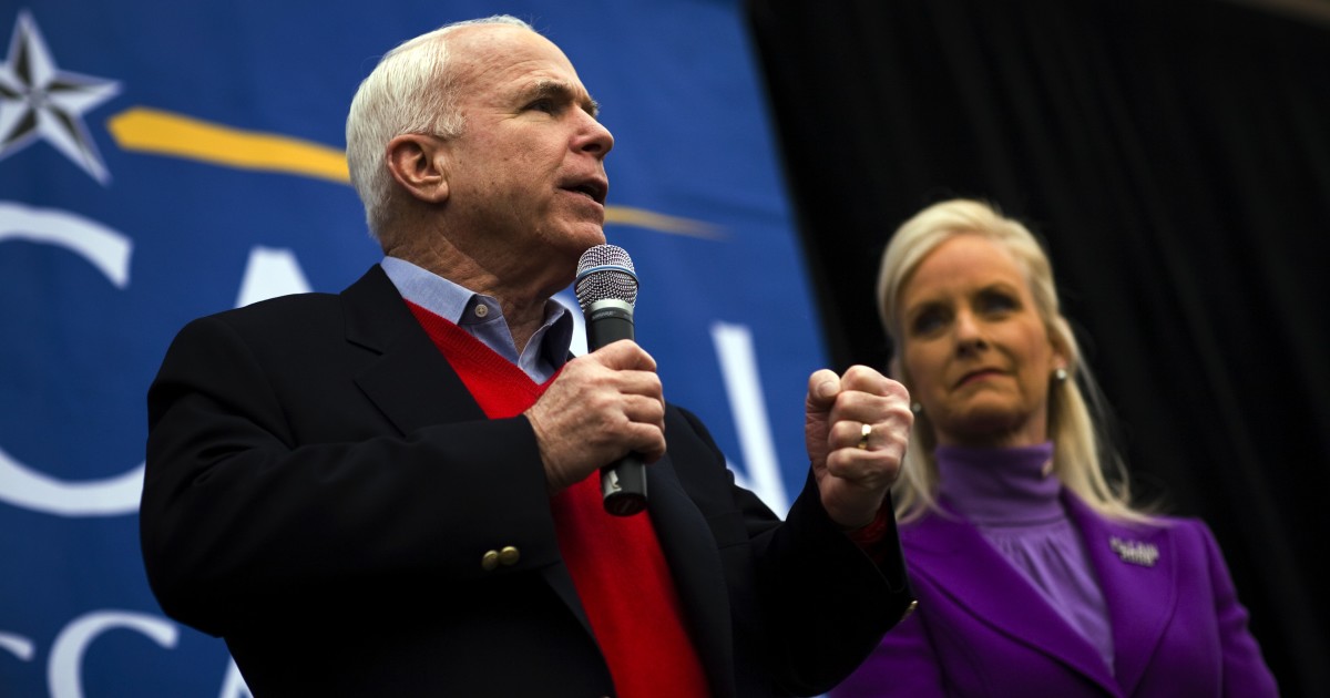 McCain's Bumpy Ride