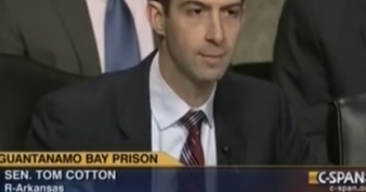 Senator: 'We Should be Sending More Terrorists to Gitmo'...